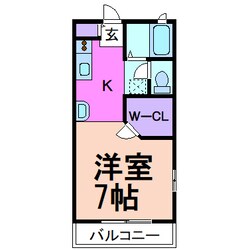 ラフォーレ・昴Ａの物件間取画像